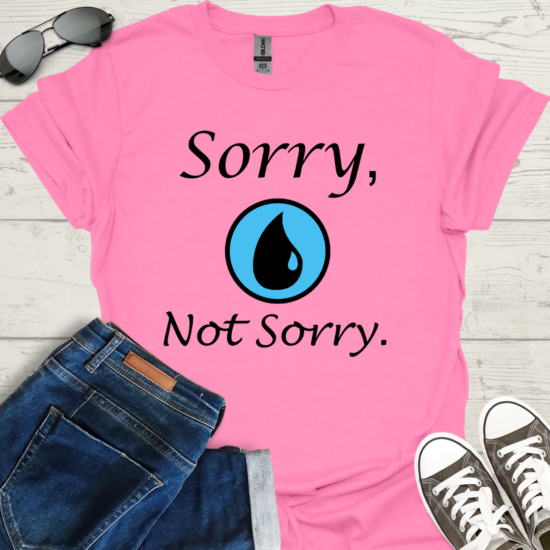 Blue sorry, not sorry