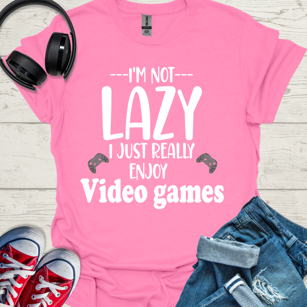 I'm not lazy