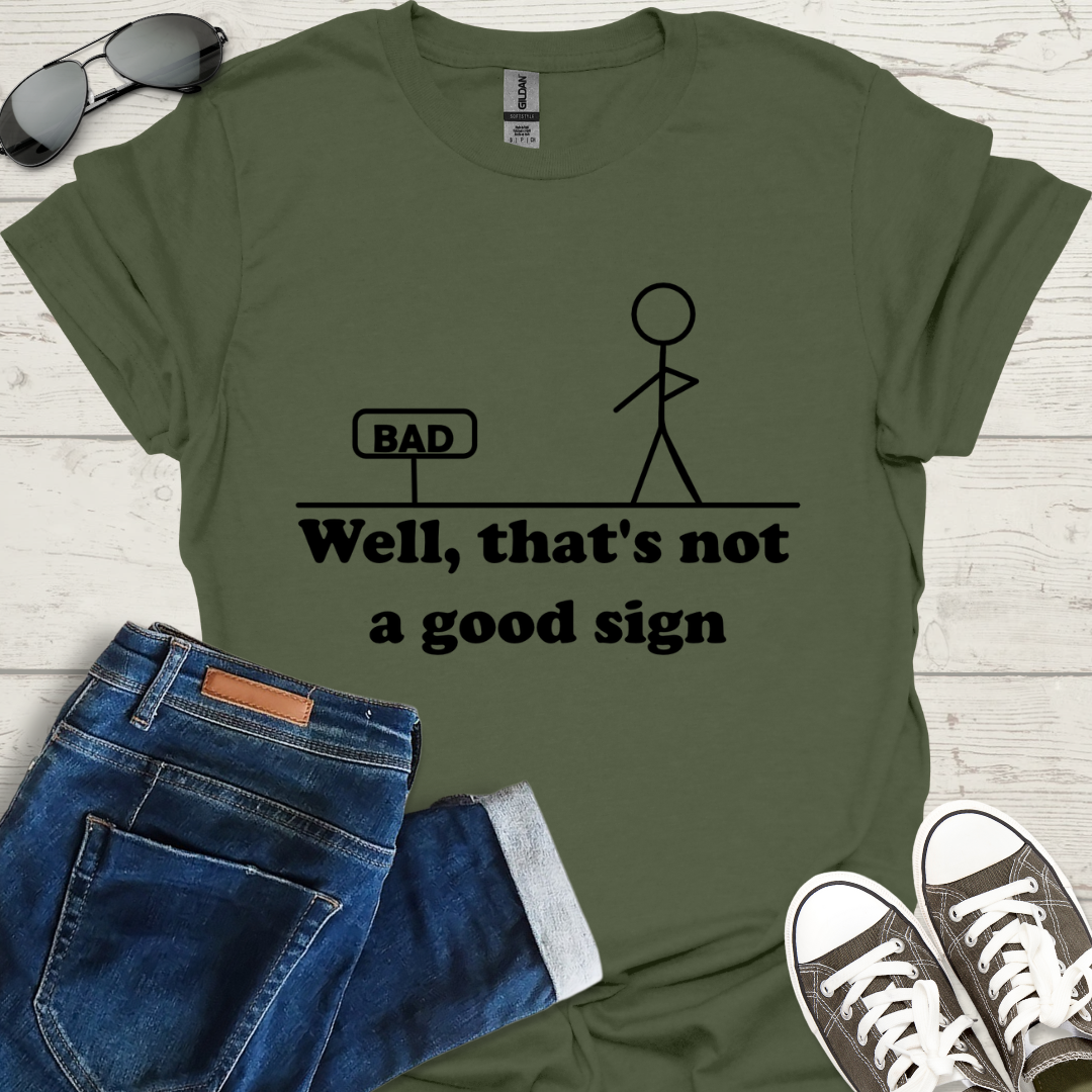 Well that's not a good sign