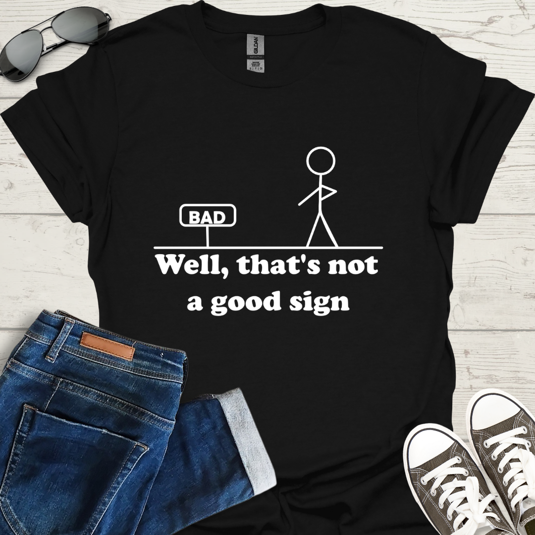 Well that's not a good sign