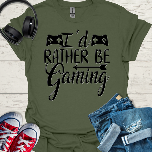 I'd rather be gaming