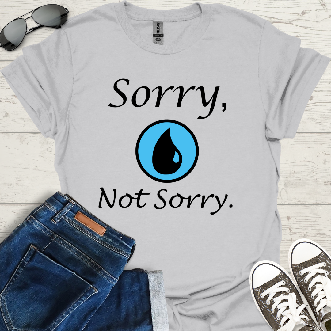 Blue sorry, not sorry