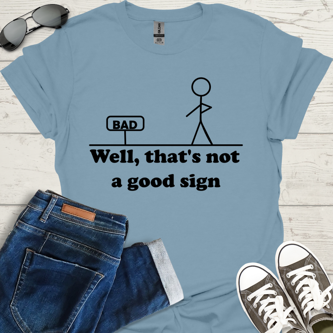 Well that's not a good sign