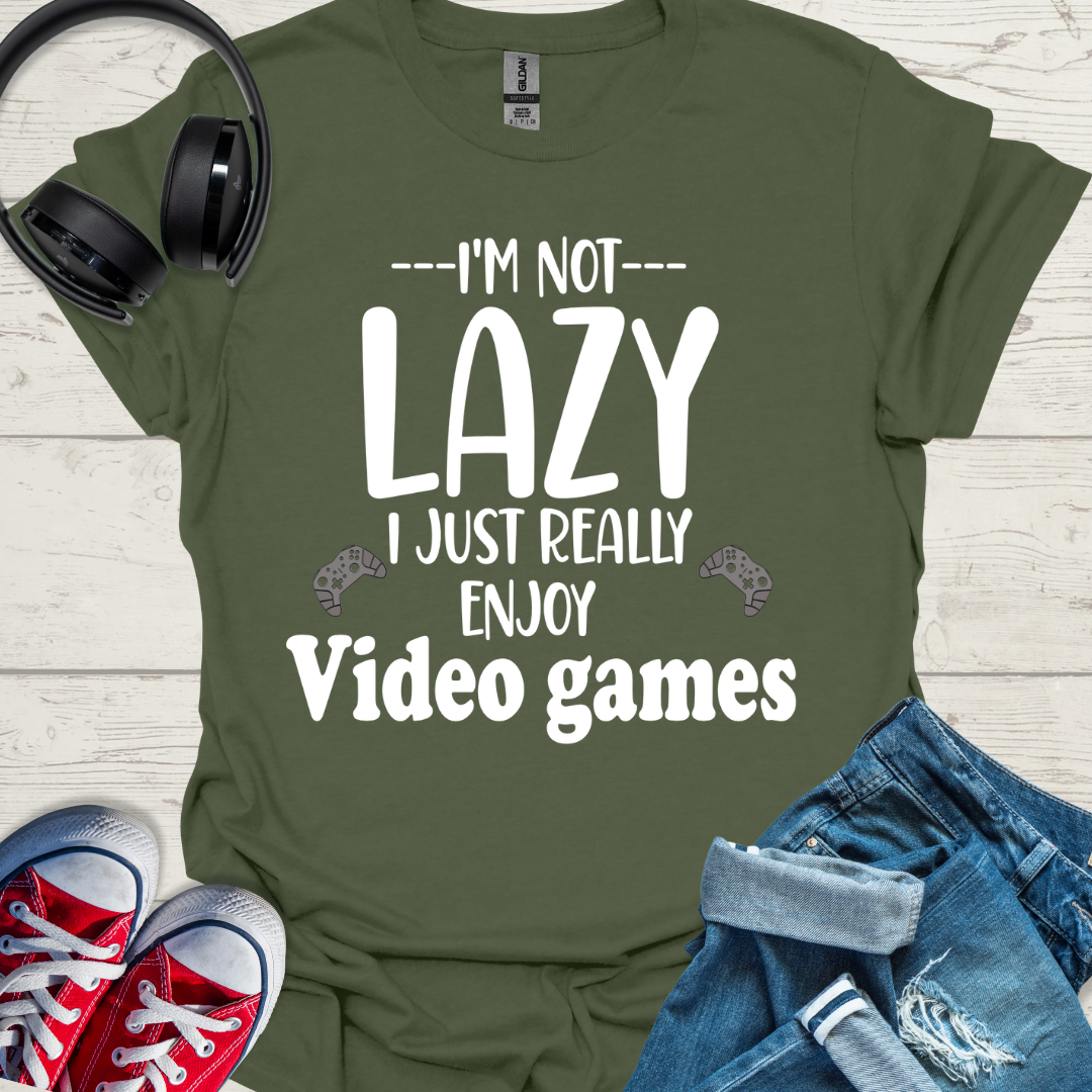 I'm not lazy