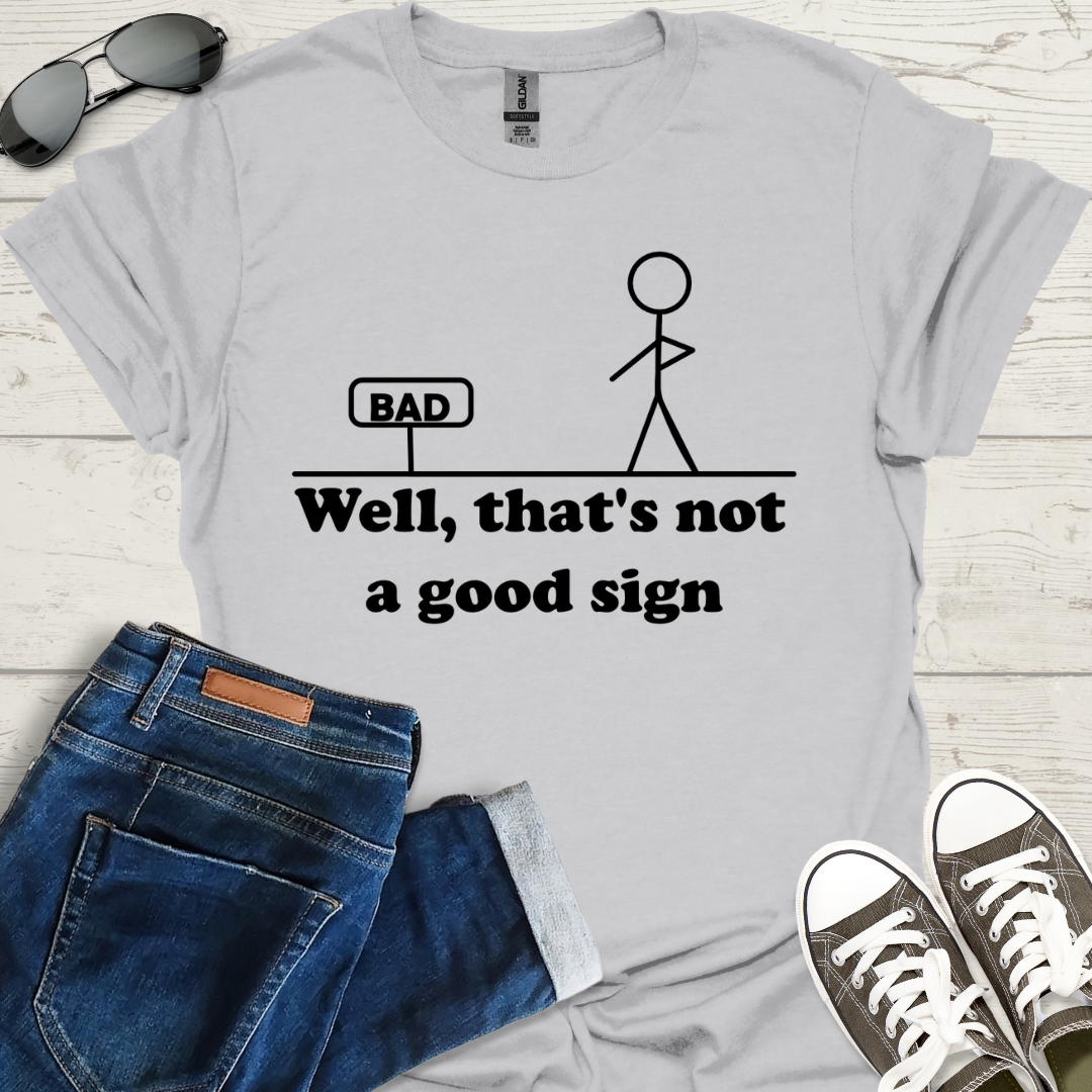 Well that's not a good sign