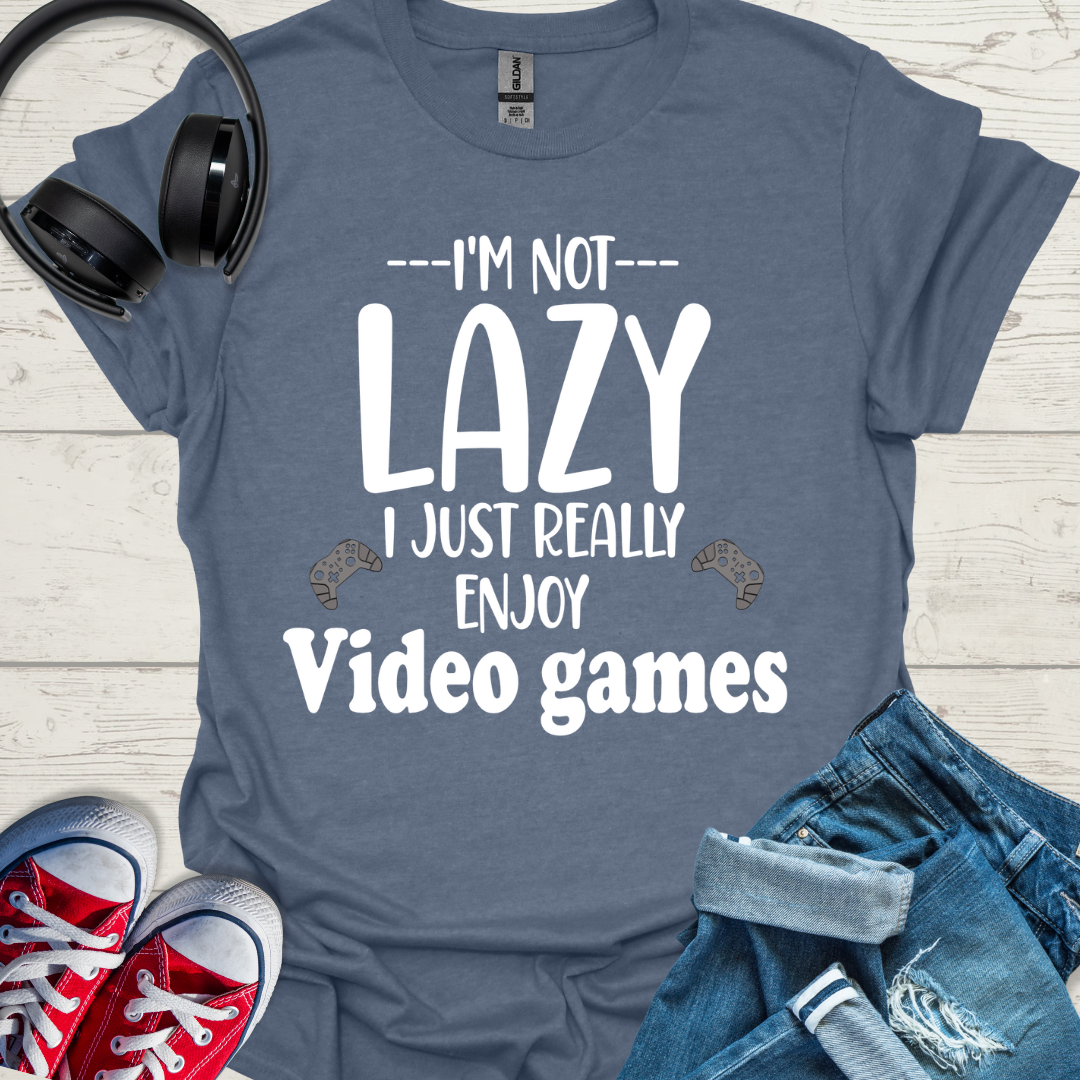 I'm not lazy