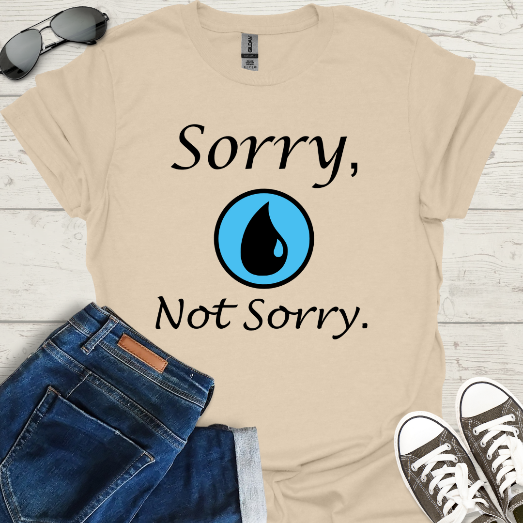 Blue sorry, not sorry