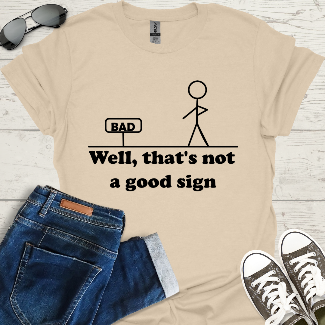 Well that's not a good sign