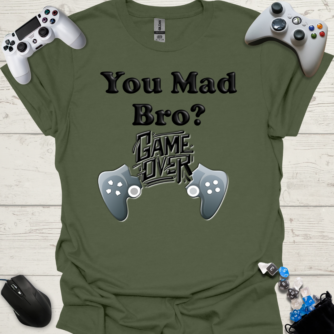 You mad bro? Game over