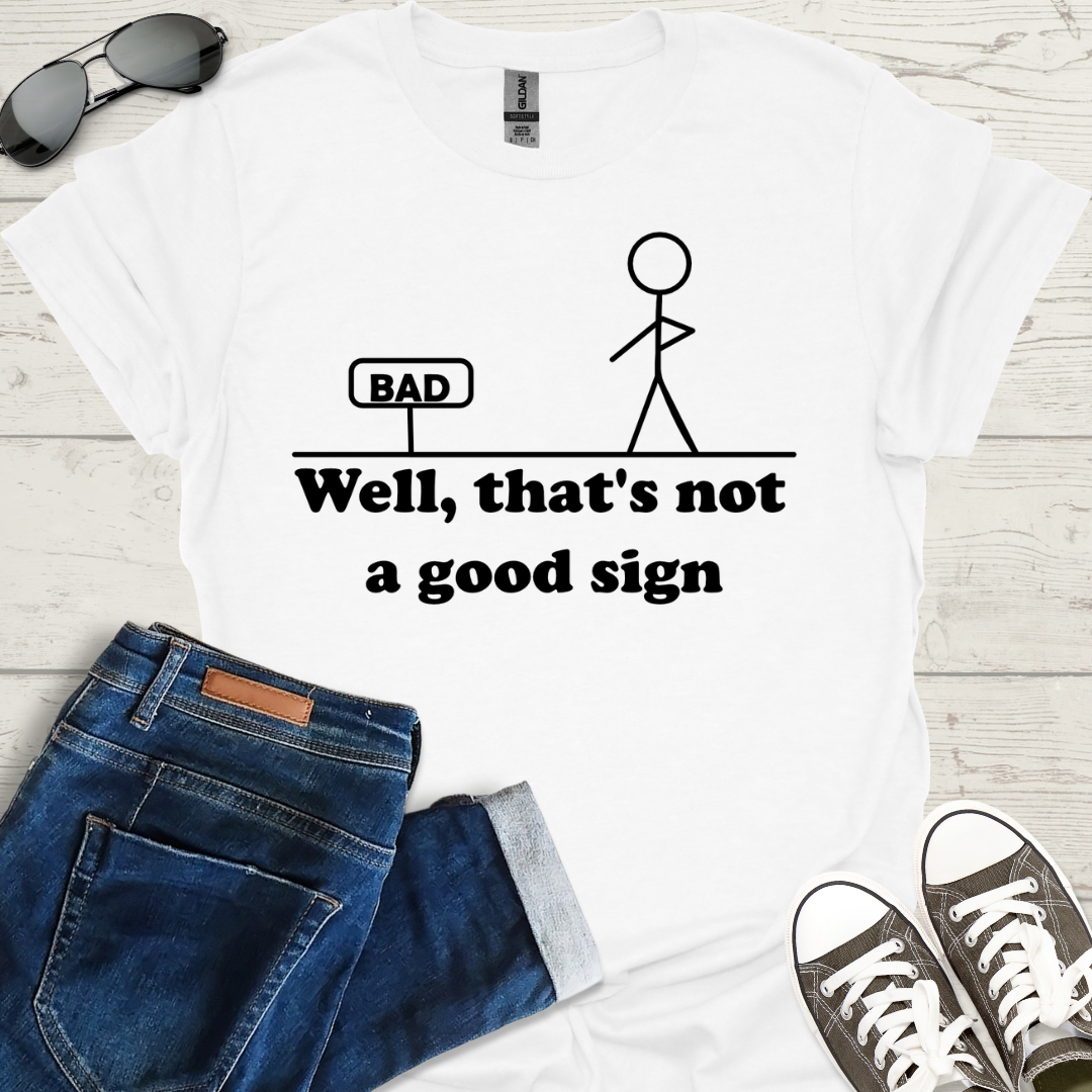 Well that's not a good sign