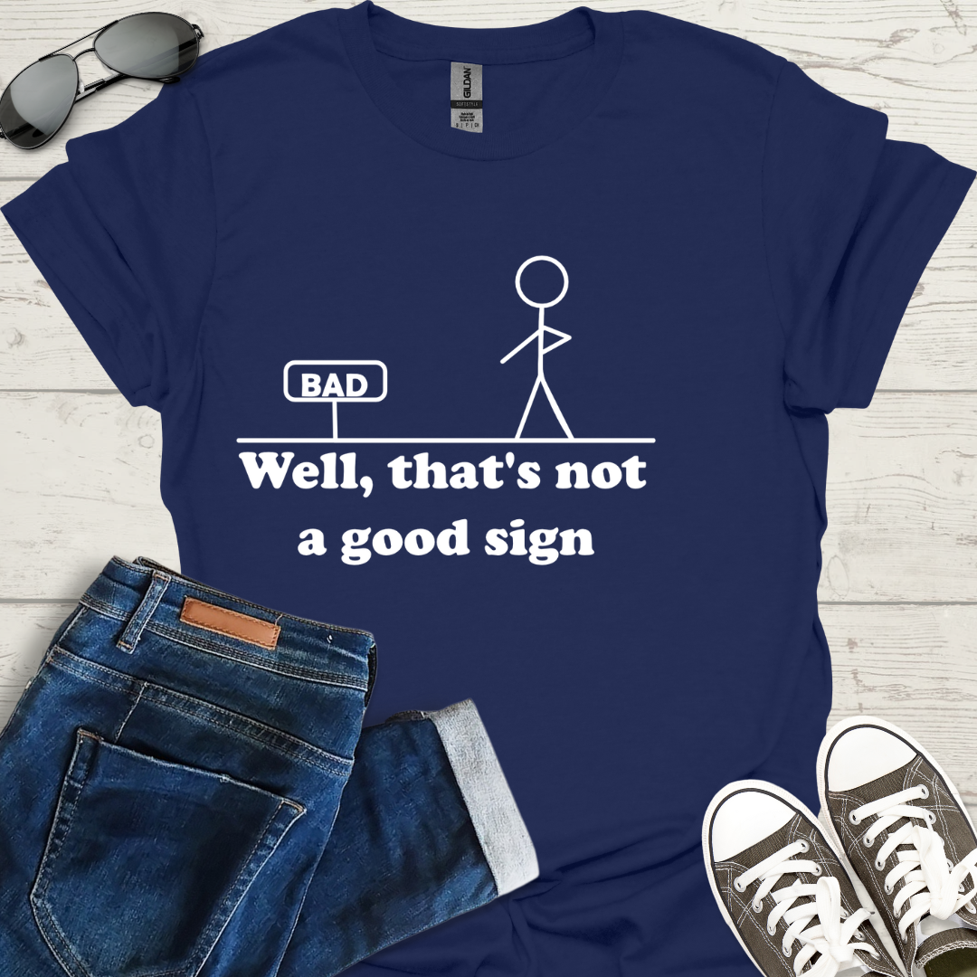 Well that's not a good sign